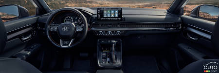 Honda montre l’intérieur du nouveau CR-V 2023